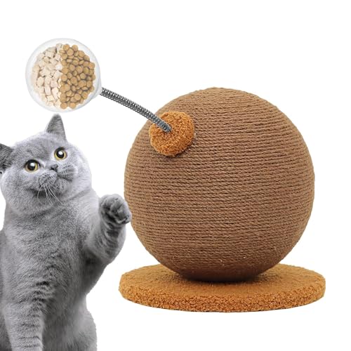 Arbre à chat avec grattoir en sisal durable pour stimuler le jeu - 8