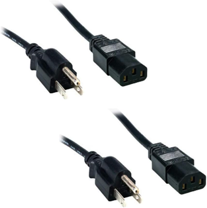 Comprehensive Standard PC Power Cord 3' (2pieces