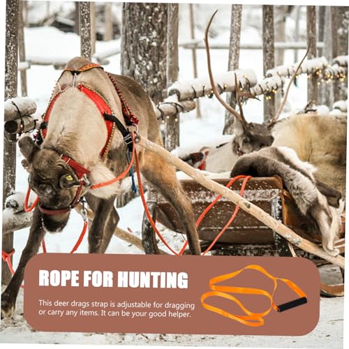 Corde de traîne pour cerf Mipcase en nylon x2 pour la chasse - 2