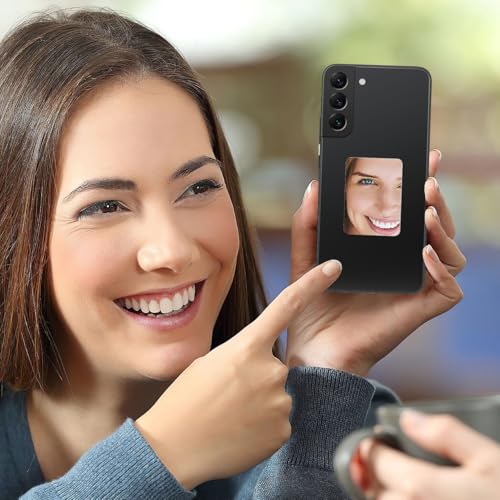 Espejo autoadhesivo para teléfonos inteligentes SHINEOFI acrílico HD 4