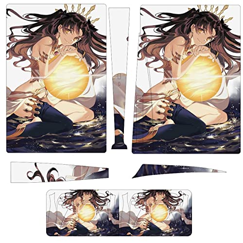 PS5 �X�L���V�[�� �C�V���^�� Fate FGO PS5 Sticker �f�B�X�N�� PlayStation 5 �X�L���V�[�� �ی�J�o�[ �{�� �R���g���[���[ �X�L���t�B���� �J�o�[ �X�e�b�J�[ �h�o ���h�~ �ی�V�[�� �S�ʕی� �v���C�X�e�[�V���� 