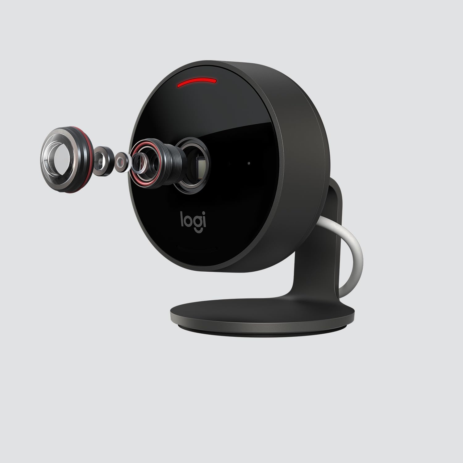 Logitech Circle View Kamera Monitorująca, Czarny, Do 4.5 m