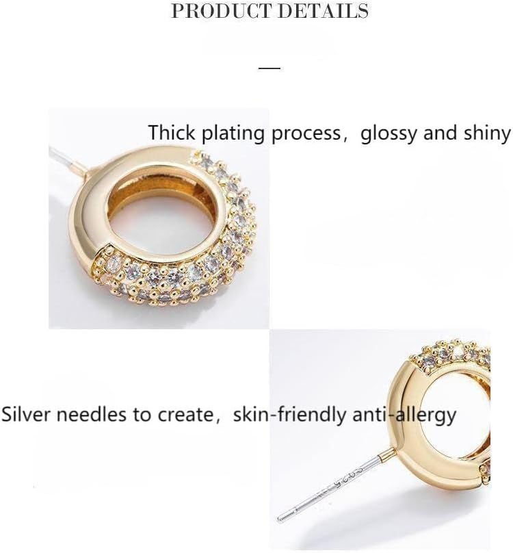 Miniatura 8 de Auriculares con cadena antipérdida, pin plateado, aretes inalámbricos antipérdida, clip para la oreja, cadena para auriculares, aretes con clip para