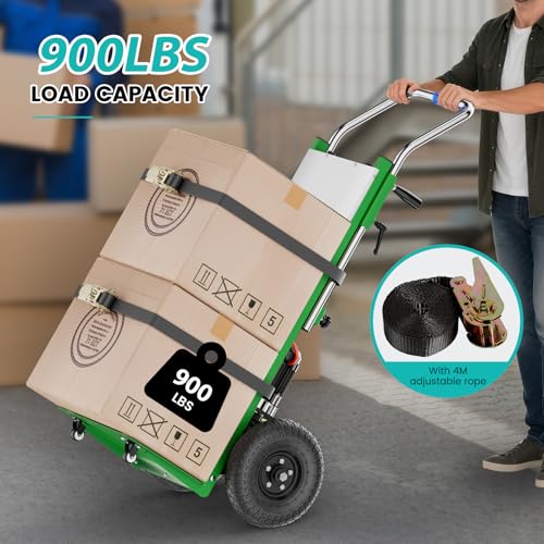 Carretilla eléctrica para escaleras, 1300w, plegable miniatura 6