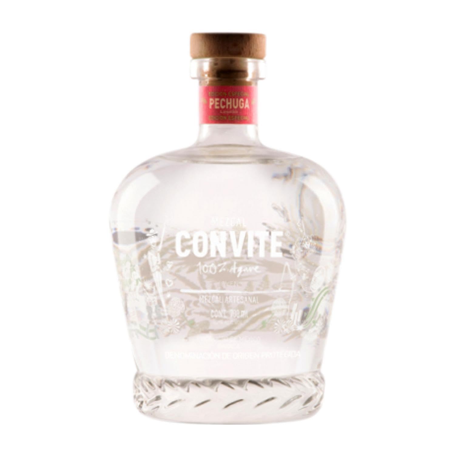 Mezcal Convite Espadín con Pechuga de Pavo 70 cl