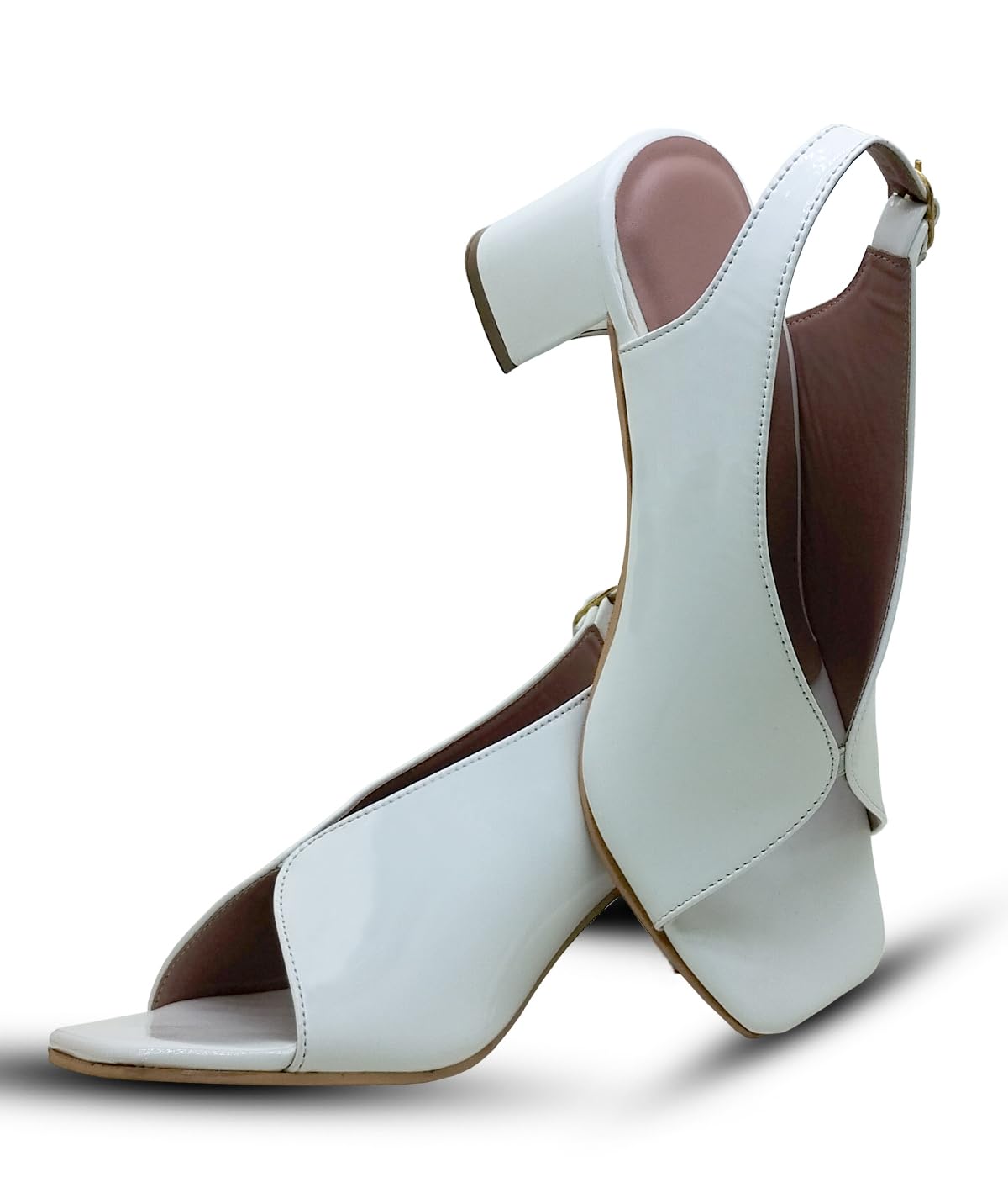 Stay fashionable and comfortable with these sandals, with a block heel.-image-44