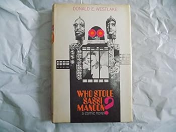 Hardcover WHO STOLE SASSI MANOON? A Comic Novel. (Signed) Book