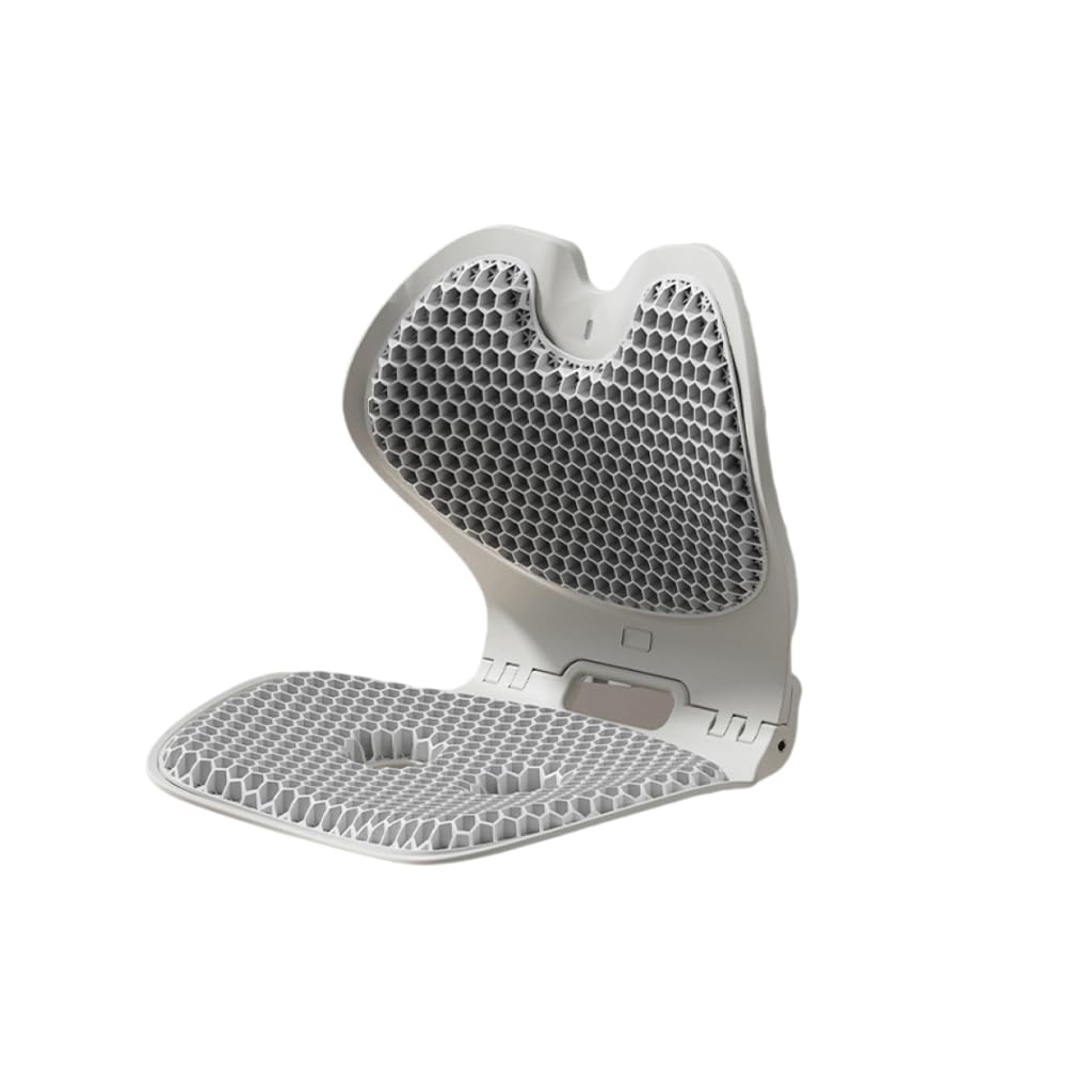 Sedia ergonomica Pieghevole Cuscino Lombare Seduta Postura di correzione Sedia Cuscino Ufficio Lombare Supporto
