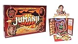 WORLD WILD OF JUMANJI → Cruzar a sus oponentes colocando estratégicamente el rinoceronte para bloquear el camino mientras giras hacia el centro de la tabla.