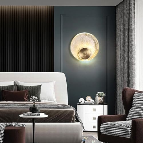 Lámpara del lado de la cama LED de 5W que evita la fatiga visual con luz de latón moderna 4