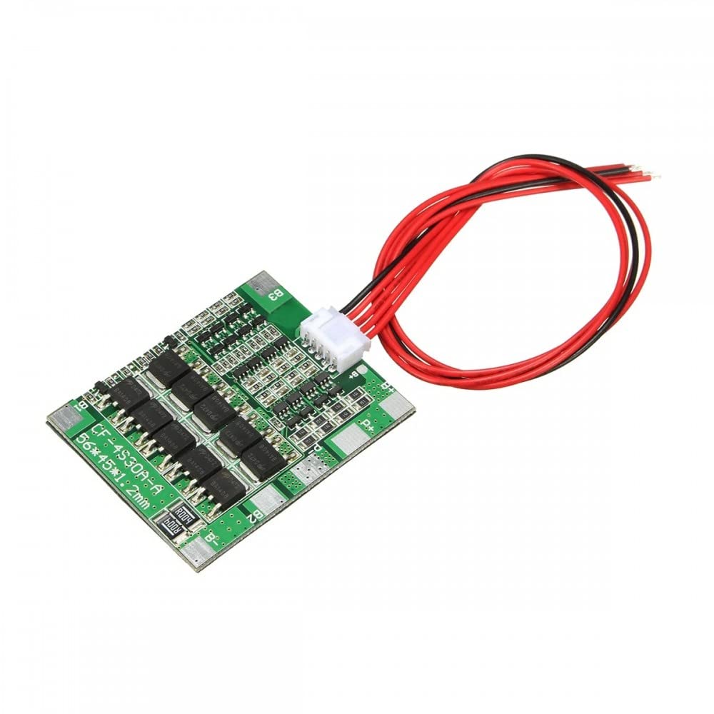 Techtonics 4 Series 30A 18650 Lithium Battery Protection Board 14.8V 16V with Cable (B09NKW3KG5) Amazon Price History, Amazon Price Tracker
