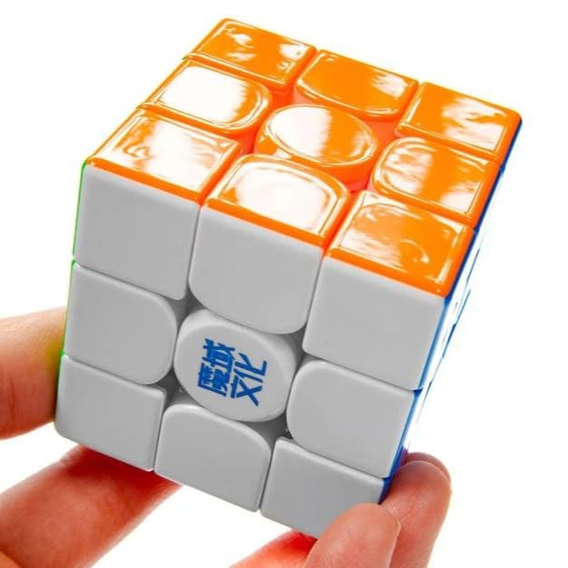 Image of MoYu WeiLong V11 3x3 Magnetic Speed Cube | UV Coated Glossy Finish & 48 Magnets | 64 Customization Options & Dual Adjustment System Professional Puzzle