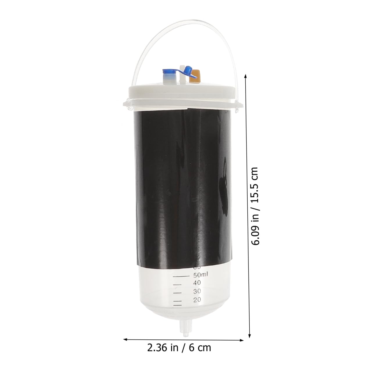 minkissy Brine Shrimp Incubator with Suction Cup for Aquarium Artemia Eggs Hatchery Breeding Tank Tool 6.1 X 2.4 X 2.4 Inch Easy to Clean and Use - Image 2