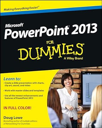 PowerPoint 2013 For Dummies book cover