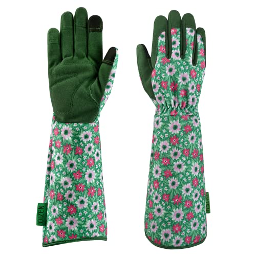 Gardening Gloves For Women, 1 Pair Of Oizen Long Sleeve Thorn Proof Garden Gloves For Yard, Gardening Gifts For Women (Large) #TOP2