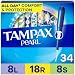 Tampax Pearl Triple Unscented Plastic Tampon Variety Pack, 34 Count