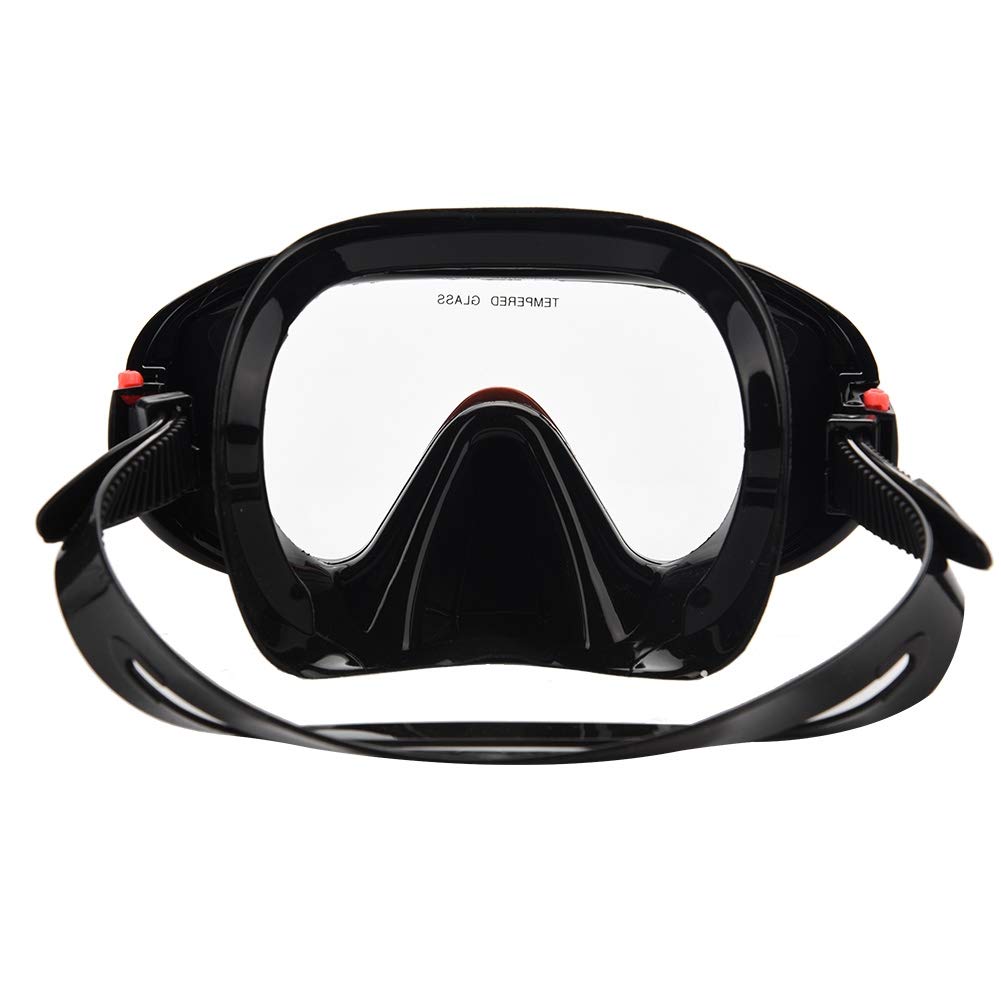 Gafas de Buceo, Snorkel de Gran Angular, Máscara de Natación Subacuática, Gafas de Snorkel con Estuche de Transporte