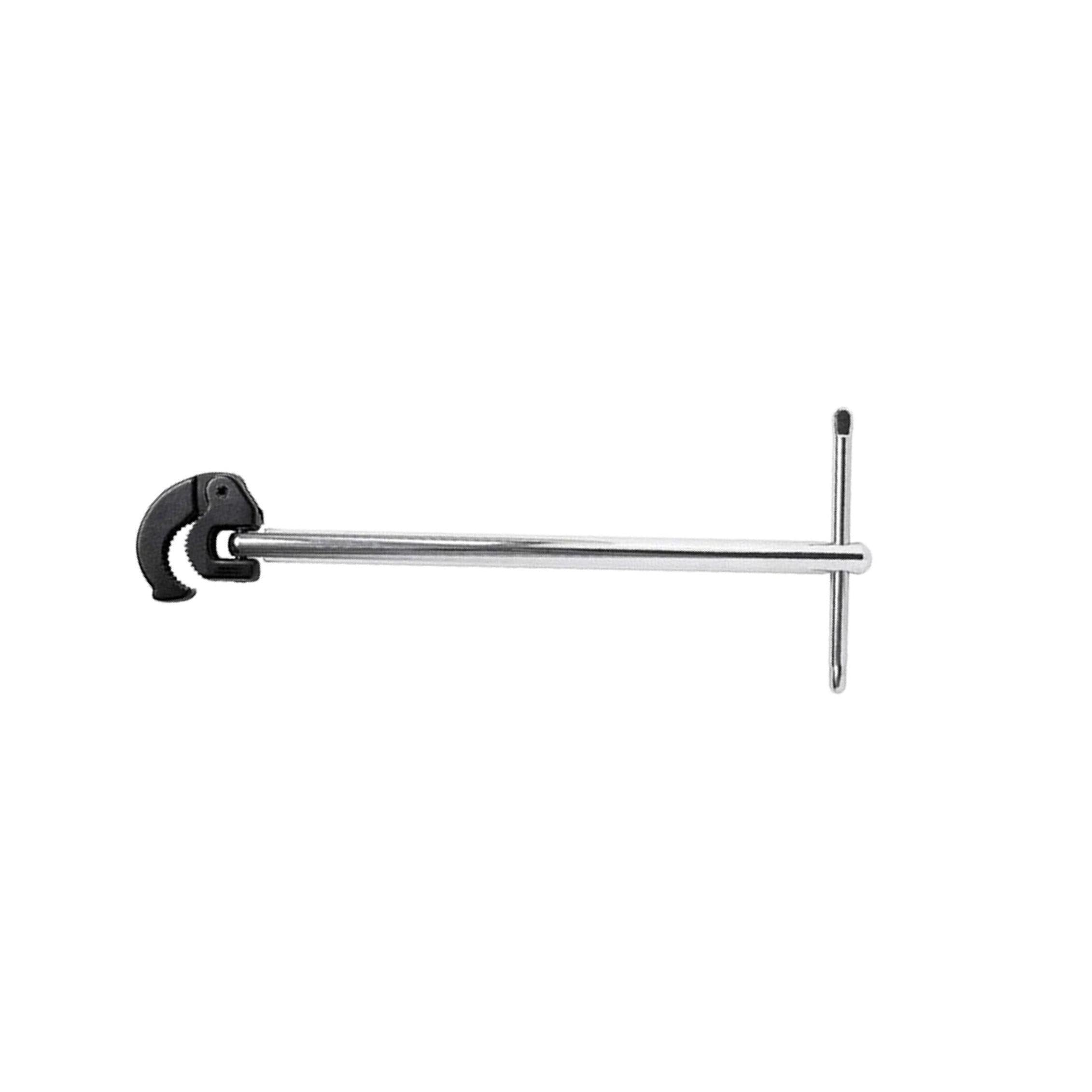 Llave telescópica para lavabo con mordaza ajustable para fontanería en espacios reducidos