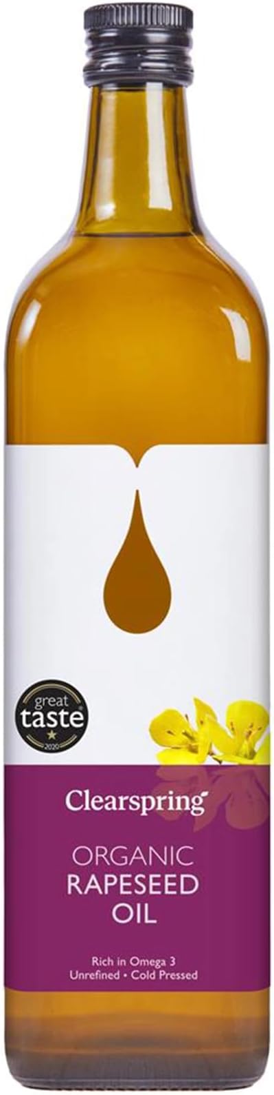 Clearspring Organic Rapeseed Oil 1L