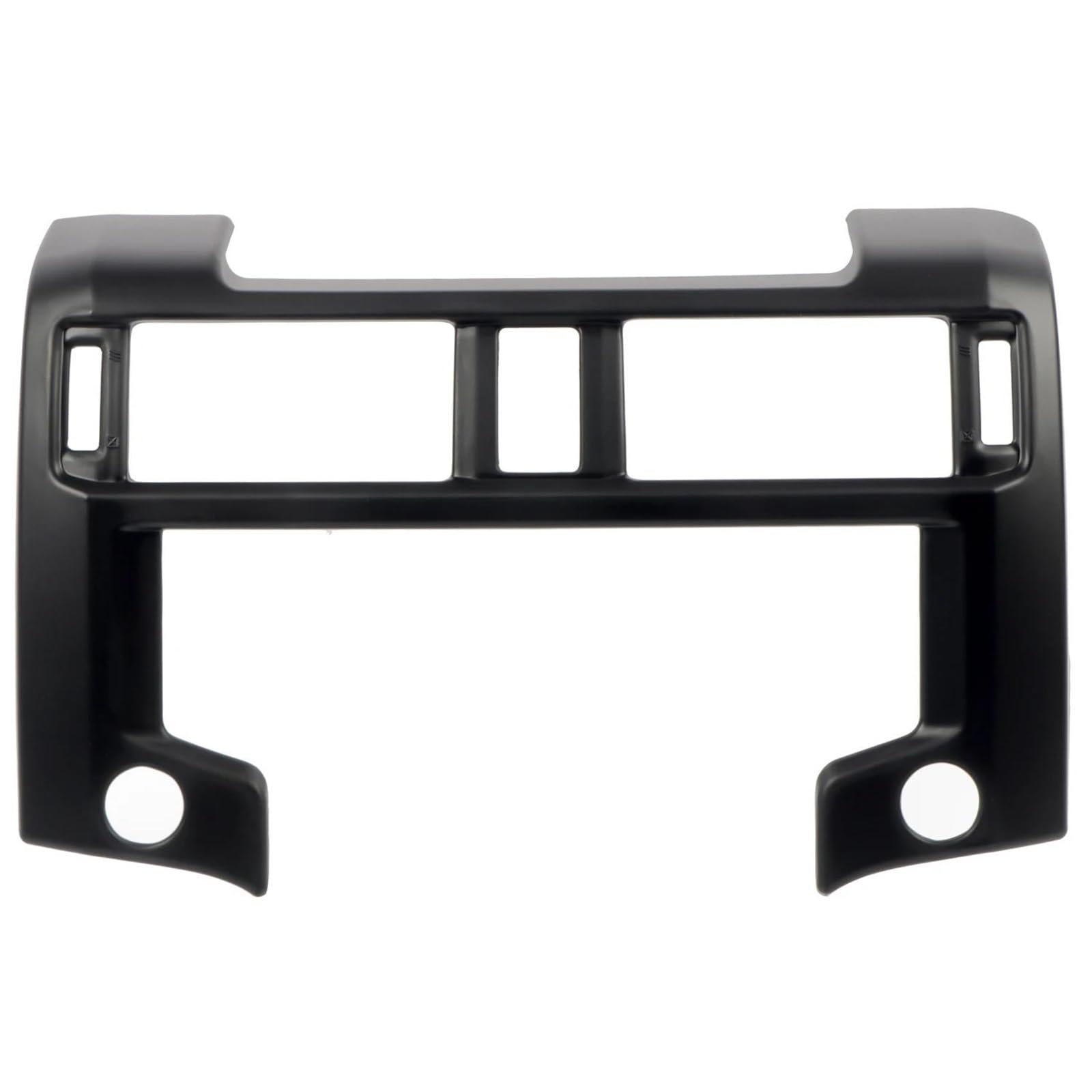 Ousduo Matte Black For Toyota For 4Runner 2020 2021 2022 2023 Abs Dashboard Console Navigation Frame Cover Trim 1Pcs Interior Decal Trim