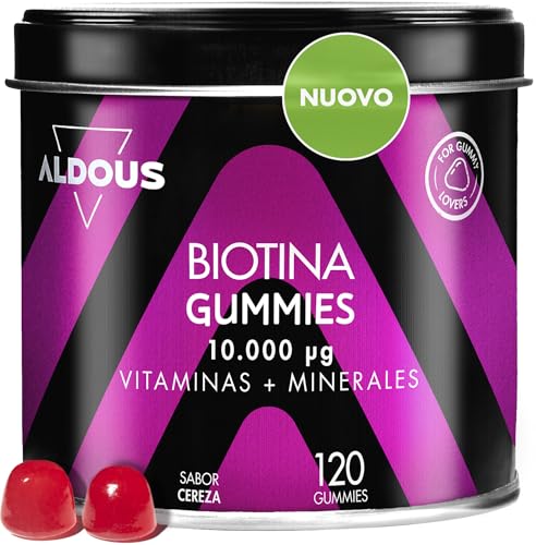 Biotina Caramelle Gommose 10000 mcg, 120 pezzi