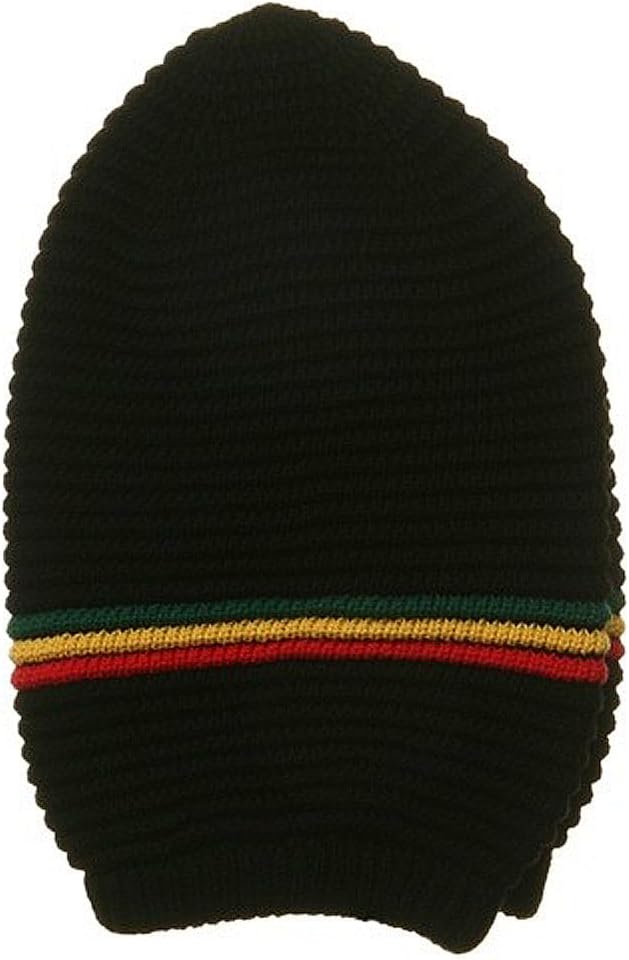 e4Hats.com New Rasta Deep Crown Beanie