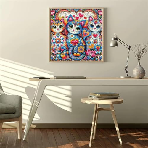 Funzionamento semplice: Questo set di immagini di arte del diamante è un prodotto semifinito con istruzioni dettagliate e perfetta corrispondenza del colore. Devi completarlo da solo. I simboli del nostro kit di ricamo di diamanti wall deco sono chiaramente disposti e facili da identificare, rendendo più conveniente per voi per perforare fori.