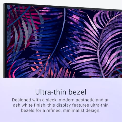 Image of Dell 27 inch 4K Monitor, UHD IPS Panel, 120Hz Refresh, 1500:1 Contrast Ratio, sRGB 99%, Integrated Speakers, Ultra-Thin Bezel, Dual HDMI, DisplayPort, Height /Pivot /Swivel /Tilt Adjustable Stand