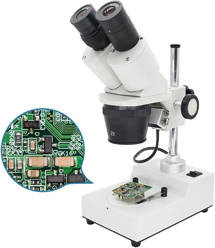 Binocular Stereo Microscope Industrial Top LED Illumination Mobile Phone PCB Soldering Repair Tool