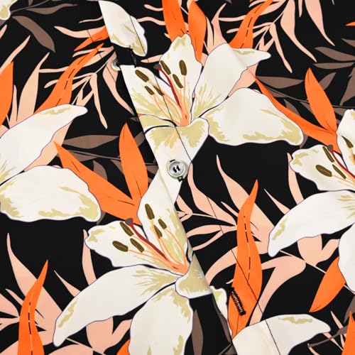 Image of Hawaiian Shirt for Men Tropical Shirts Summer Beach Button Down Short Sleeve Luau Aloha Floral Cruise Vacation Outfit 2026