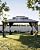 GarveeLife Hard top Gazebo 12 ft x16 ft for All Weather, Double Polycarbonate Sheets Roof, Aluminum Alloy Frame, Net, and Curtain, Permanent Building for Patio, Deck, Backyard, Lawn, and Garden