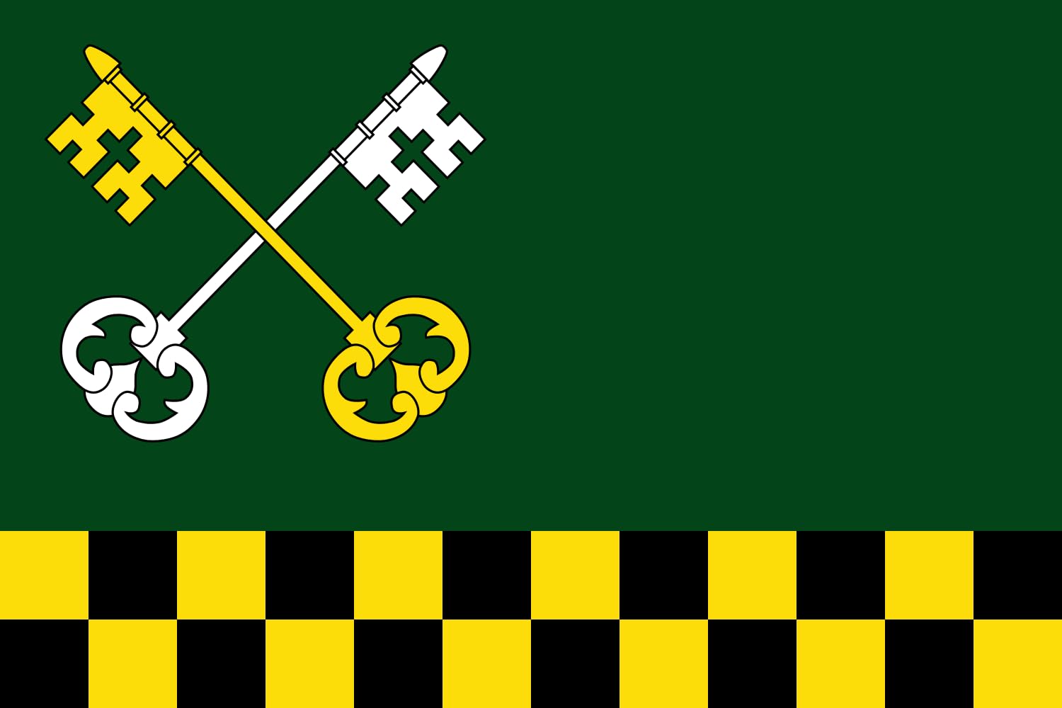 Drapeau XL Tiurana haut de gamme aux finitions renforcées grand format