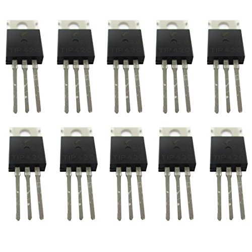 TIP42C TIP42 PNP Complementary Power Transistor TO-220 10 Pack