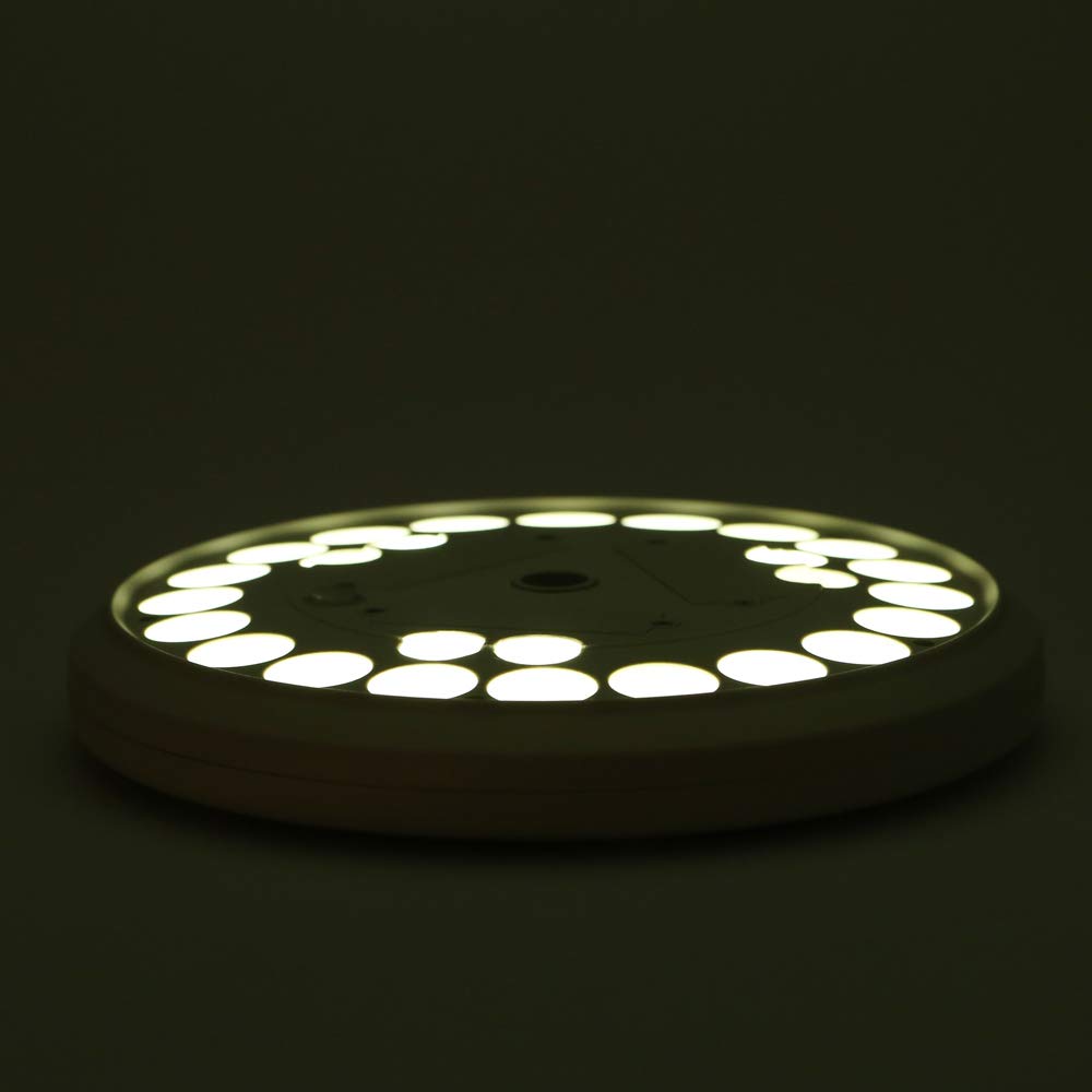 Docooler 26 LED Lumière Solaire Mât Drapeau - Étanche Super Bright 15-25 Ft