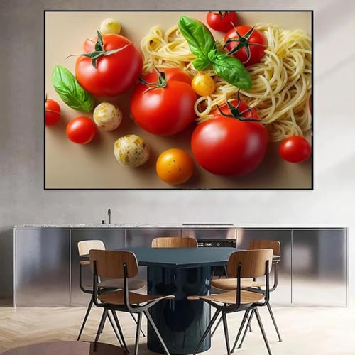 Affiche murale de cuisine KEBIA toile 60x80 cm sans cadre pour salon