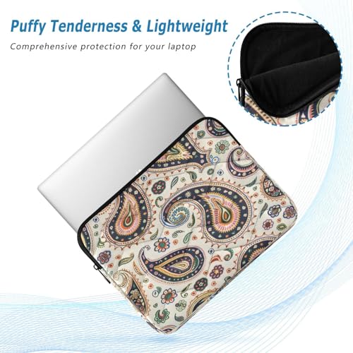 Funda para portátil 13-14 pulgadas impermeable diseño paisley miniatura 5