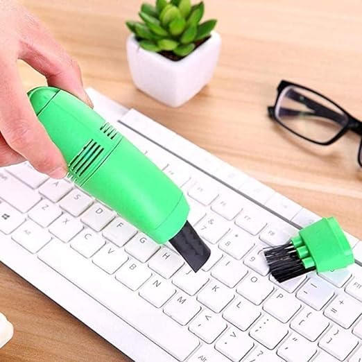 GIOGD Handheld Mini Multi-Function Computer Vacuum USB Keyboard Cleaning Brush Keyboard Vacuum Cleaner for Pc Laptop Computer - Image 5
