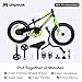 Chipmunk Kids Bike Toddlers 12 14 16 18 Inch Wheel Bicycle Beginners Boys Girls Ages 3-11 Years, Multiple Color Options