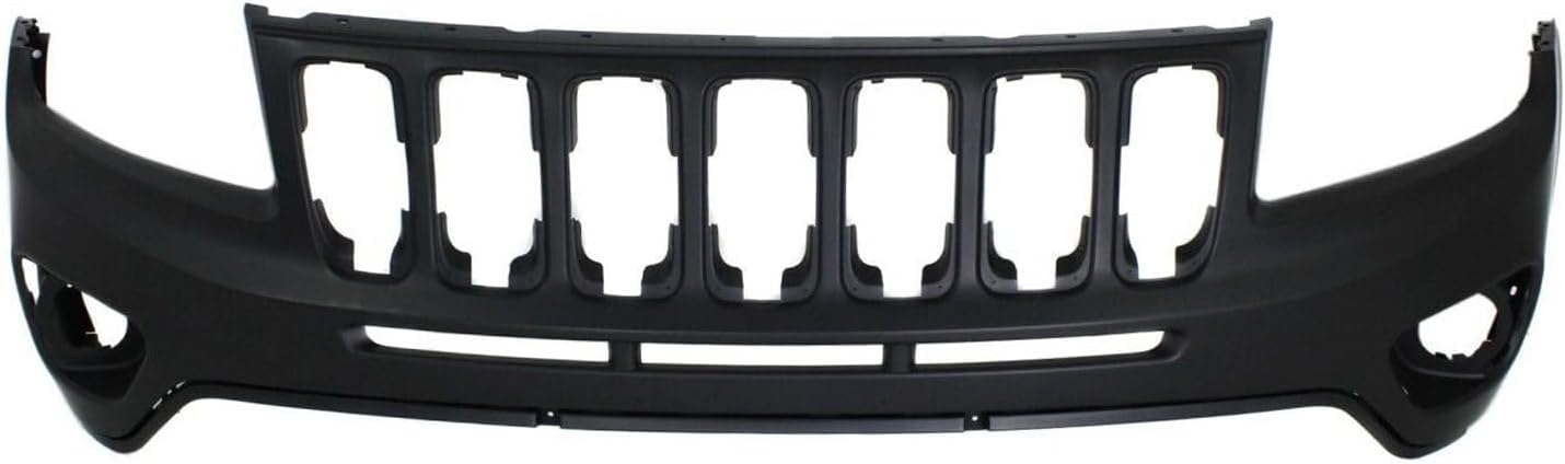 Compass Bumper Cover - Front Upper Bumper Cover W/Fog Light Holes Replacement For 2011-2017 Jeep Compass 68109861AC 68109861AD