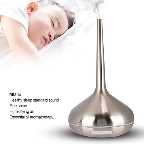 Miniatura 6 de Difusor humidificador, difusor de aromaterapia ultrasonido 25db ultra silencioso, atomizador de fragancia portátil humidificador de niebla con