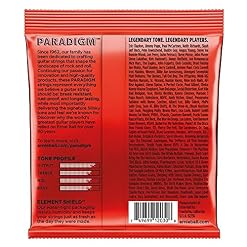 Ernie Ball Skinny Top Heavy Bottom Slinky Paradigm Cordes pour guitare électrique à 7 cordes, calibre 10-62 - Les Beatles, Paul McCartney, John Lennon, RIngo Starr, George Harrison Ernie Ball Skinny Top Heavy Bottom Slinky Paradigm Cordes pour guitare électrique à 7 cordes, calibre 10-62 – Image 2