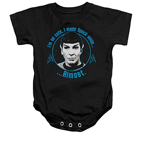 Infant: Star Trek- Almost Smile Onesie Infant Onesie Size 12-18 Mos