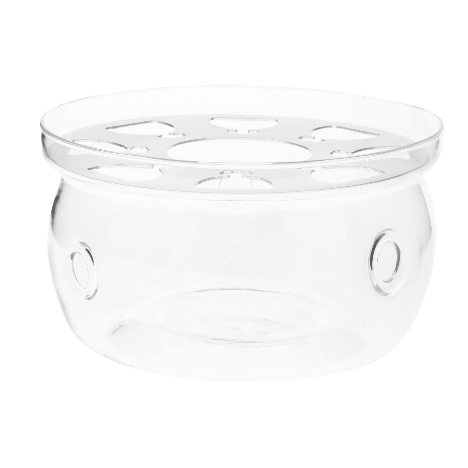 CALANDIS Teaware Set Flower Borosilicate Glass Heat Stabile Filtering for Kitchen B