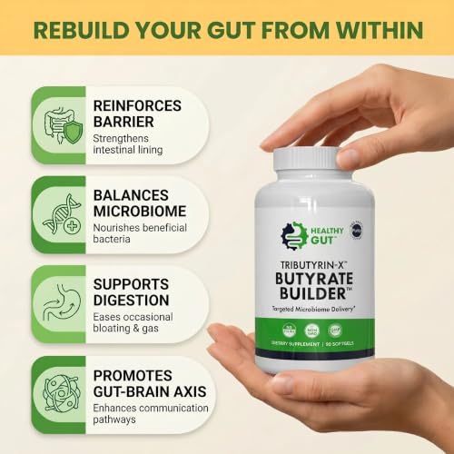 Healthy Gut Tributyrin-X Butyrate Supplement