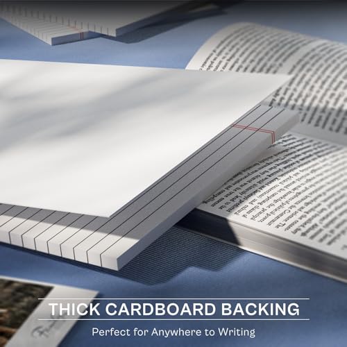 Note blanche 8,5 x 11 pouces lot de 48 pièces pour bureau