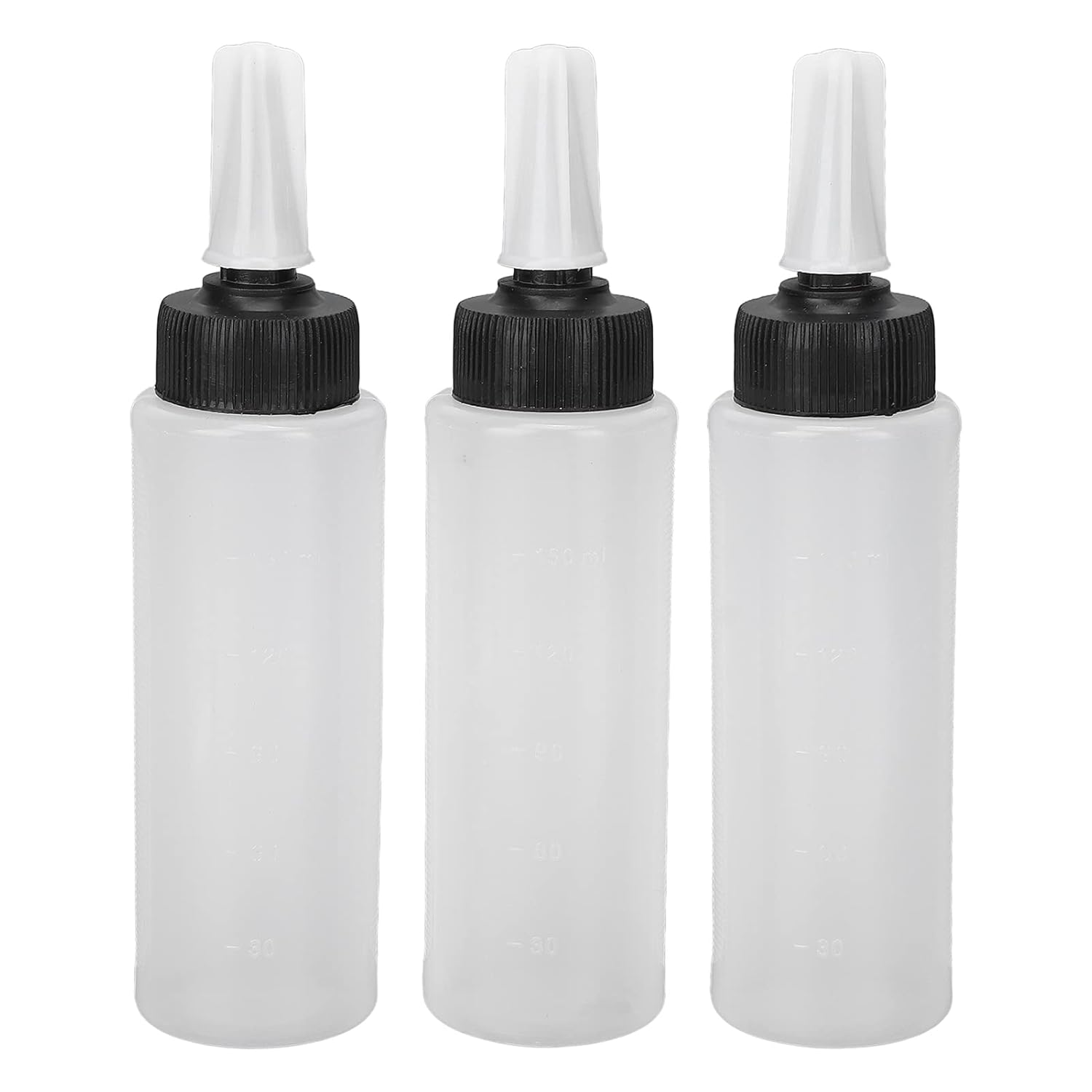Applicator Bottle, 3pcs Squeezable Dropper Bottles Hair