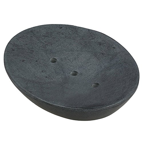 Grey Stone Art Holder Soap Dish Accessories for Bathroom Shower Bath Tub