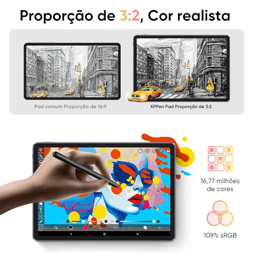 XP-PEN Magic Drawing Pad de Desenho Mágico 16k Bluetooth com Android Não requer computador