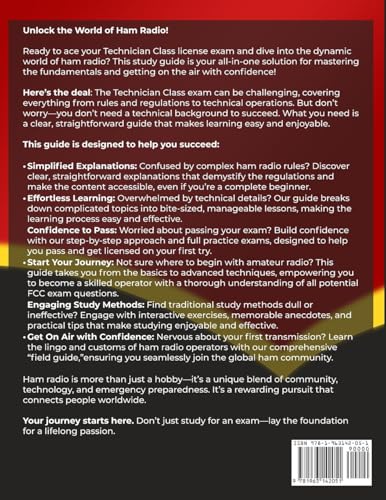 Ham Radio Technician Class License Study Guide: From Beginner to Licensed! Master the Fundamentals of Amateur Radio, Ace the FCC Exam and Get on the ... Confidence (Ham Radio License Study Guides) - Image 2