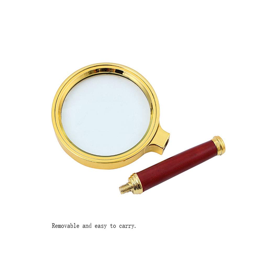 Loupe optique 10x pour lecture, identification de bijoux, timbres – Lentille ultra transparente pour une meilleure clarté